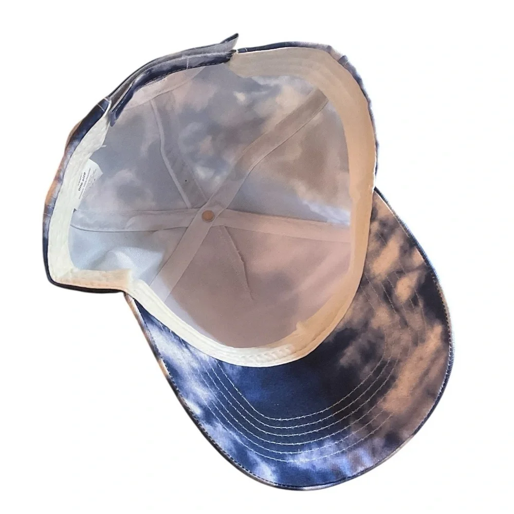 No Bad Vibes Tie Dyed Baseball Hat